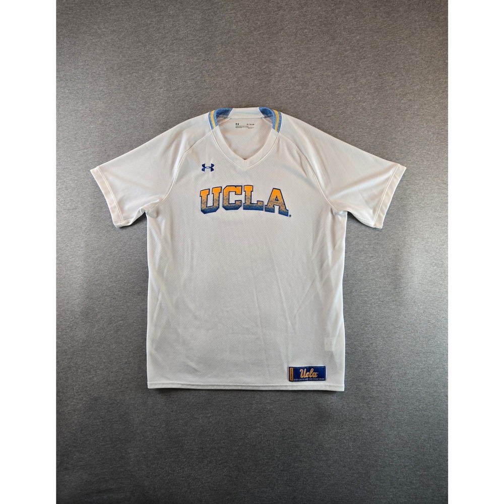 Under Armour UCLA Jersey Mens XL White 100 Year Anniversary Authentic HeatGear